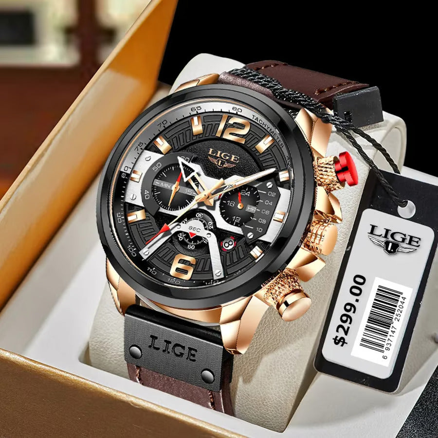 Montre de luxe pour hommes Chronographe
