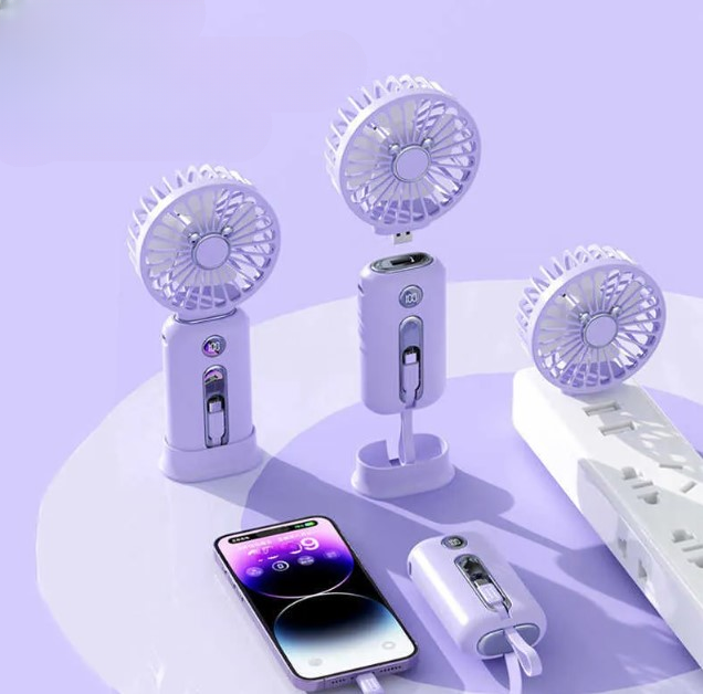 Mini ventilateur et chargeur rapide 3695
