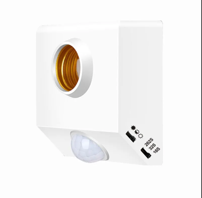 Support d'ampoule LED avec détecteur de mouvement