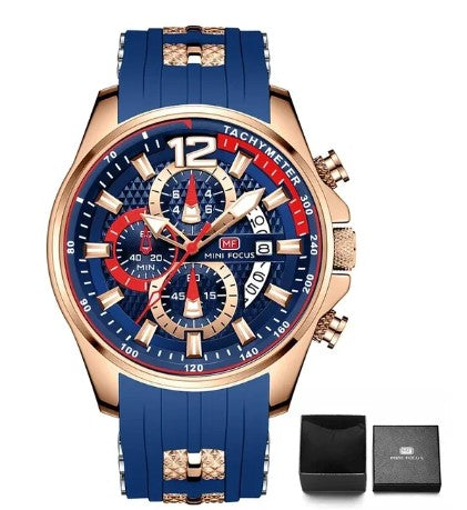 Montre de luxe multifonction pour homme