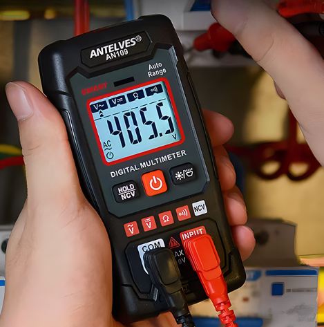 Multimètre numérique intelligent anti-brûlure 8293