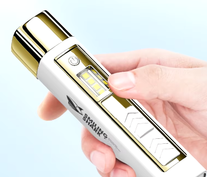 Lampe de poche rechargeable avec lumière latérale 2939