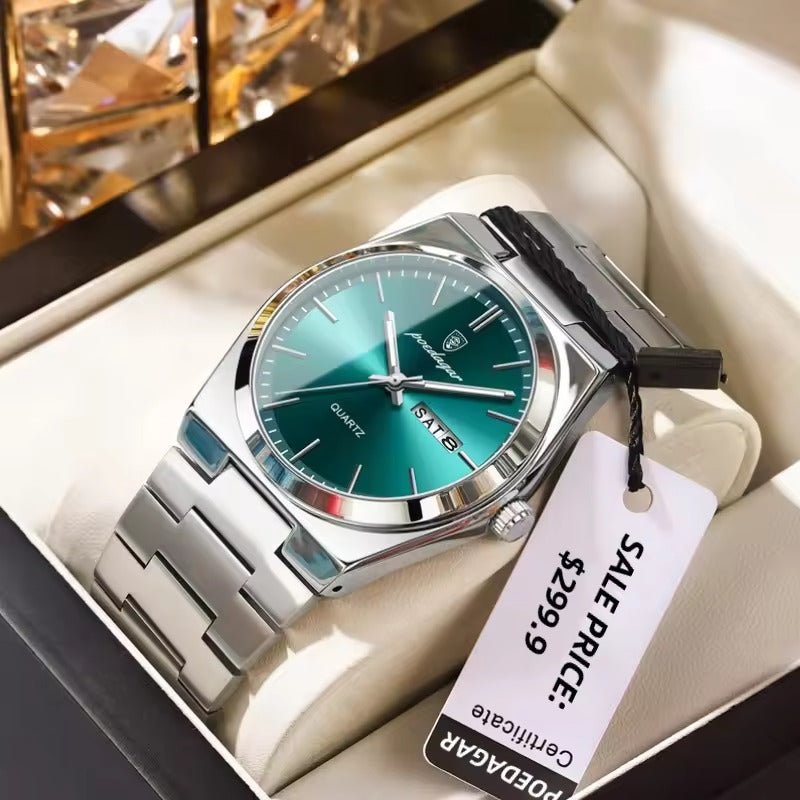 montre de luxe à Quartz pour hommes, nouvelle collection 2024