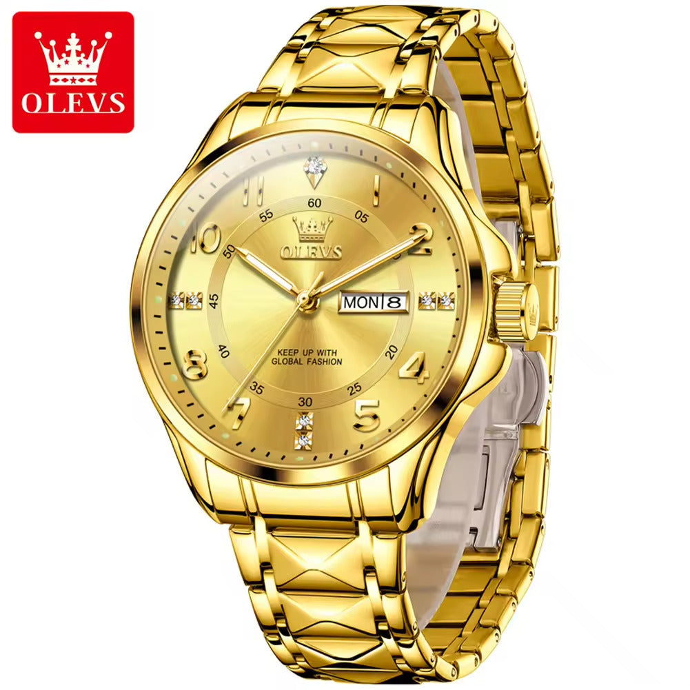 Montre de Luxe pour Homme en Acier Inoxydable 8792