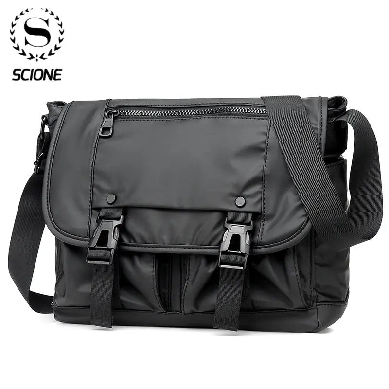 sac à bandoulière en tissu Nylon imperméable pour hommes