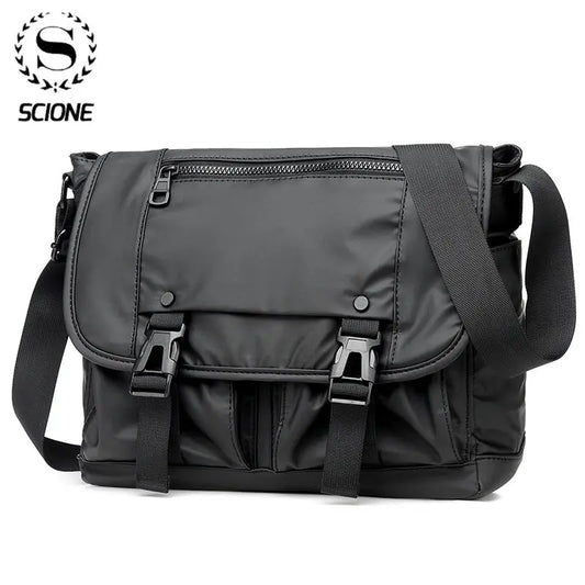 sac à bandoulière en tissu Nylon imperméable pour hommes