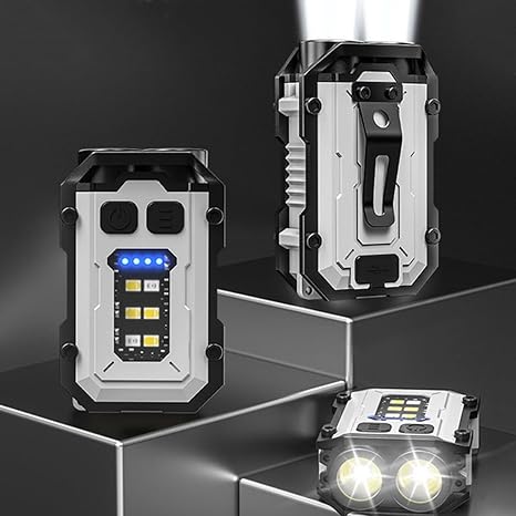 Mini lampe de poche puissante LED rechargeable