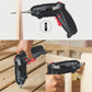 Tournevis électrique sans fil rechargeable polyvalent 4937