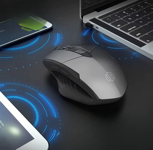 Souris ergonomique sans fil rechargeable