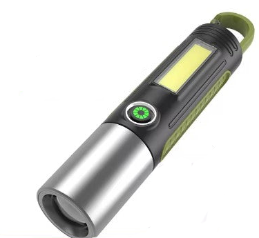 Lampe de poche zoomable rechargeable 2413