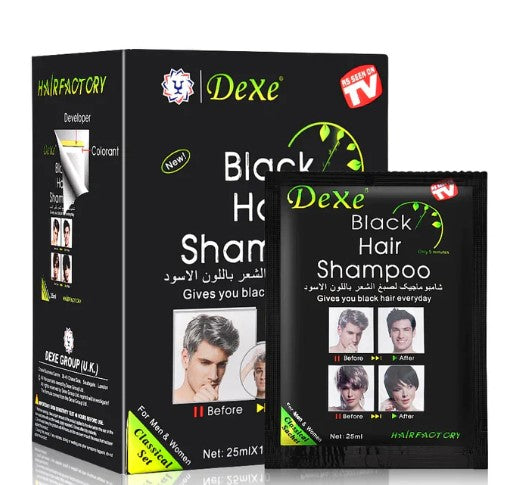 Shampoing colorant pour cheveux noirs 2369