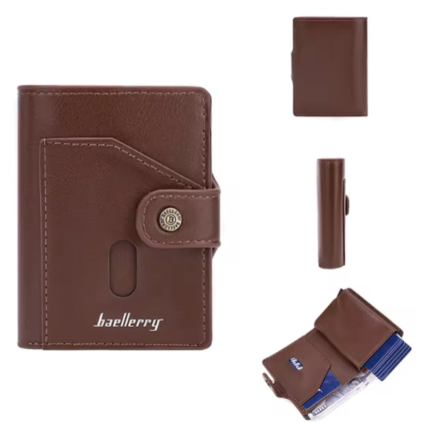 Portefeuille en cuir élégant Moderne