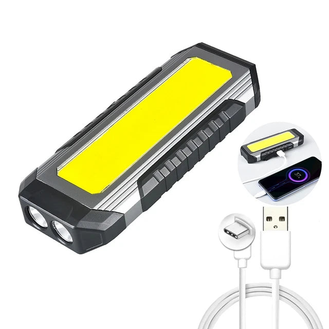 Lampe de poche LED Rechargeable par USB