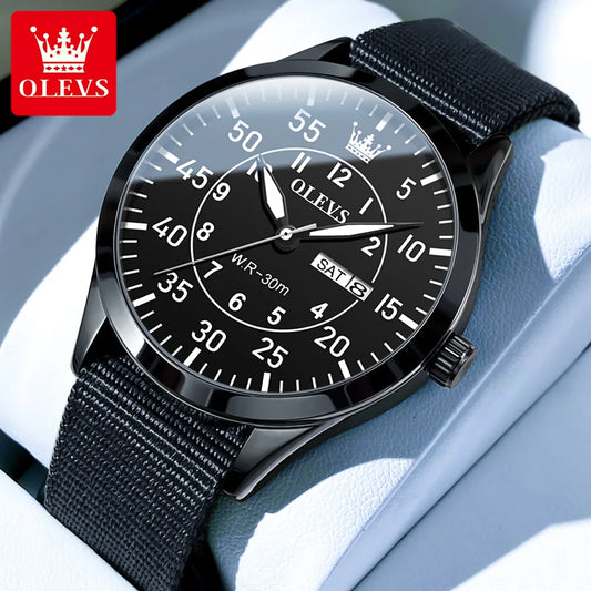 Montre de luxe à quartz pour homme 6572