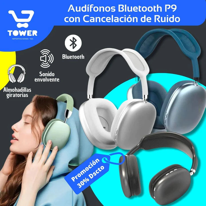 casque bluetooth p9 avec suppression du bruit