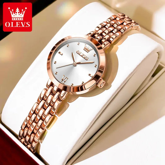 Montre à quartz simple étanche pour femme 6792