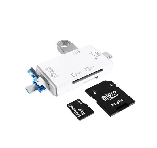 Lecteur de carte micro SD OTG 6 en 1