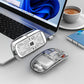 Souris mécanique transparente Bluetooth sans fil