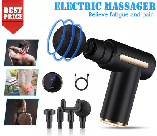 Pistolet de Massage Portable Rechargeable